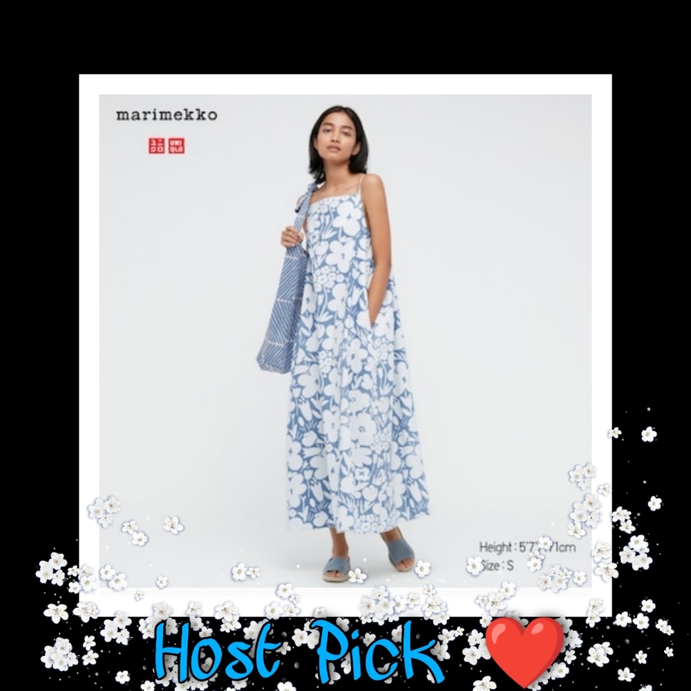 *SOLD*⚡HP 6/20⚡NWT Marimekko x Uniqlo DRESS